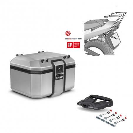 SHAD Baul trasero + parrilla soporte montaje KIT-447934