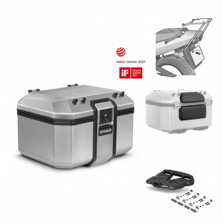 SHAD Baul trasero + parrilla soporte montaje accesorios KIT-447935