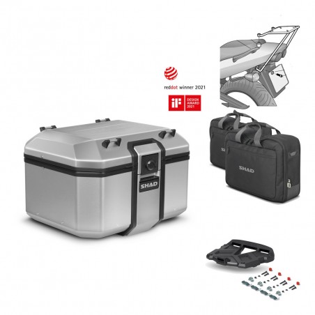 SHAD Baul trasero + parrilla soporte montaje accesorios KIT-447936