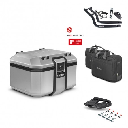 SHAD Baul trasero + parrilla soporte montaje accesorios KIT-447948
