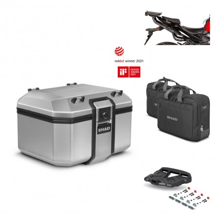 SHAD Baul trasero + parrilla soporte montaje accesorios KIT-447988