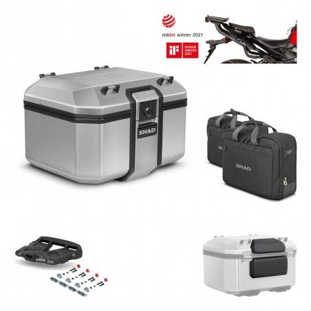 SHAD Baul trasero + parrilla soporte montaje accesorios KIT-447989