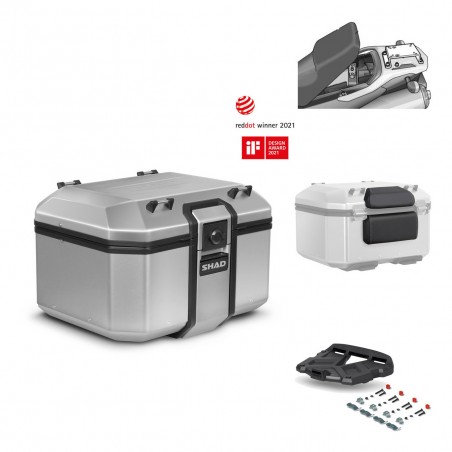 SHAD Baul trasero + parrilla soporte montaje accesorios KIT-447995
