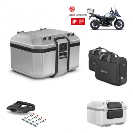 SHAD Baul trasero + parrilla soporte montaje accesorios KIT-448001