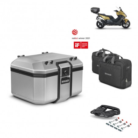 SHAD Baul trasero + parrilla soporte montaje accesorios KIT-448012