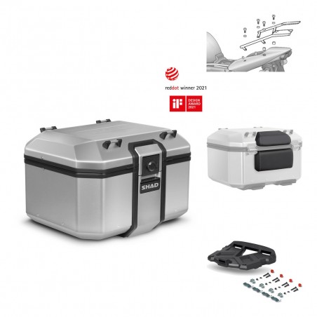SHAD Baul trasero + parrilla soporte montaje accesorios KIT-448047