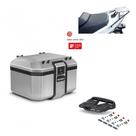 SHAD Baul trasero + parrilla soporte montaje KIT-448078