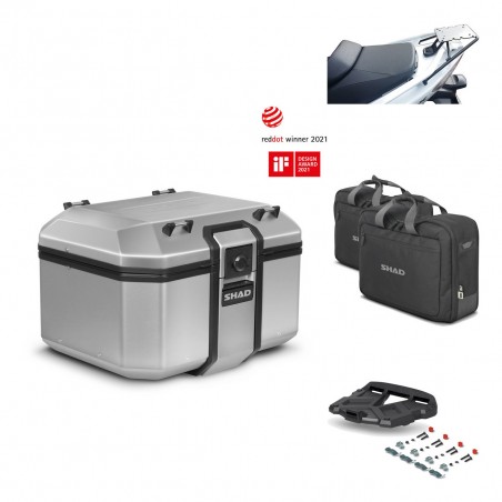 SHAD Baul trasero + parrilla soporte montaje accesorios KIT-448080