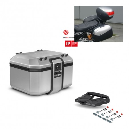 SHAD Baul trasero + parrilla soporte montaje KIT-448082