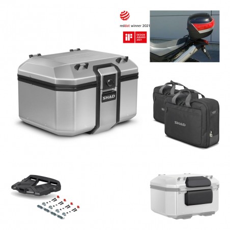 SHAD Baul trasero + parrilla soporte montaje accesorios KIT-448101