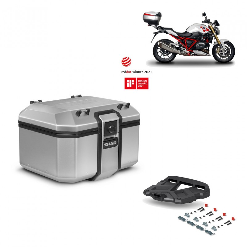 SHAD Baul trasero + parrilla soporte montaje KIT-448106