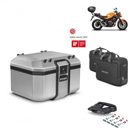 SHAD Baul trasero + parrilla soporte montaje accesorios KIT-448172