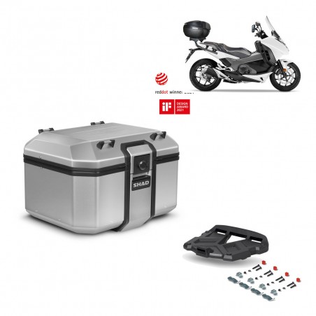 SHAD Baul trasero + parrilla soporte montaje KIT-448178
