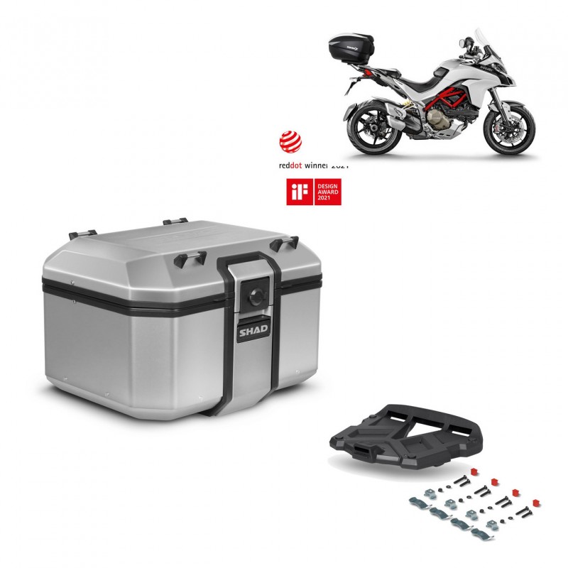 SHAD Baul trasero + parrilla soporte montaje KIT-448217