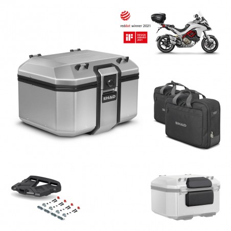 SHAD Baul trasero + parrilla soporte montaje accesorios KIT-448227