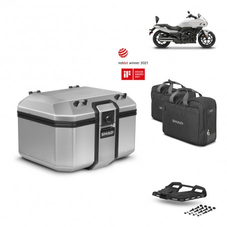 SHAD Baul trasero + parrilla soporte montaje accesorios KIT-448234