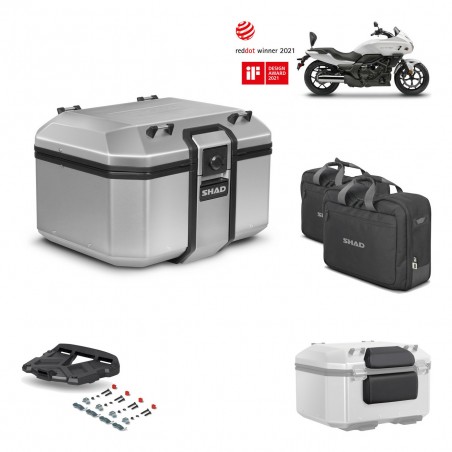 SHAD Baul trasero + parrilla soporte montaje accesorios KIT-448238