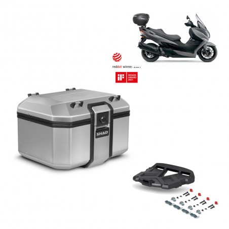 SHAD Baul trasero + parrilla soporte montaje KIT-448263