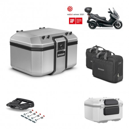 SHAD Baul trasero + parrilla soporte montaje accesorios KIT-448266