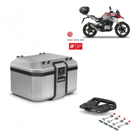 SHAD Baul trasero + parrilla soporte montaje KIT-448291