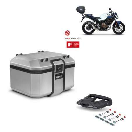 SHAD Baul trasero + parrilla soporte montaje KIT-448331