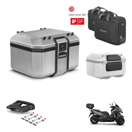SHAD Baul trasero + parrilla soporte montaje accesorios KIT-448485
