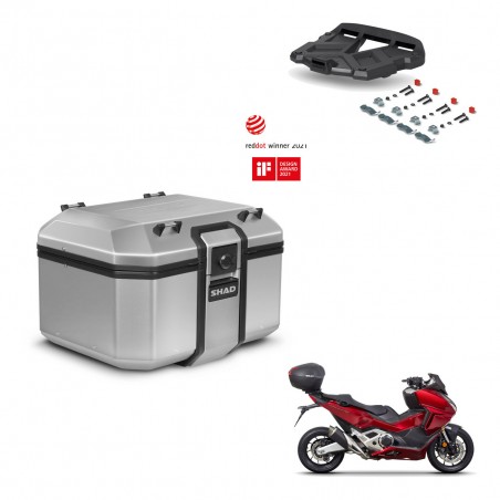 SHAD Rear trunk + mounting bracket grill KIT-448526