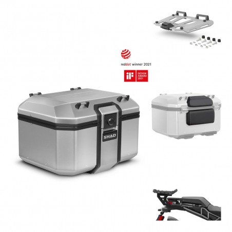SHAD Baul trasero + soporte montaje parrilla accesorios KIT-448538