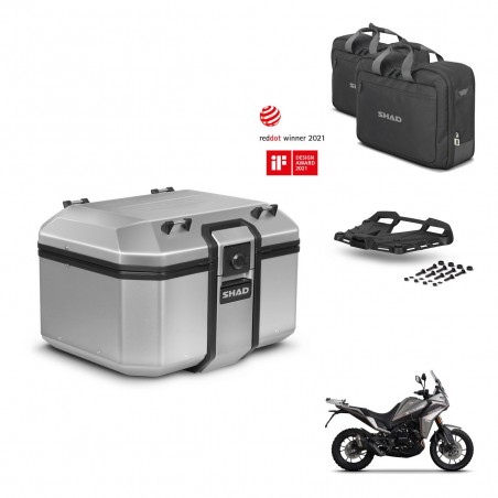 SHAD Baul trasero + soporte montaje parrilla accesorios KIT-448554