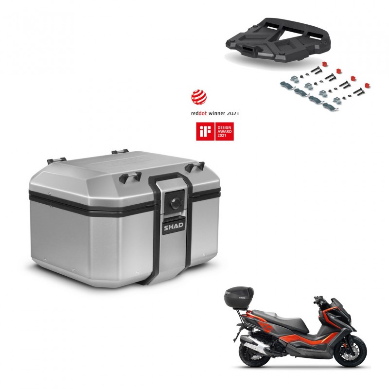 SHAD Rear trunk + mounting bracket grill KIT-448570
