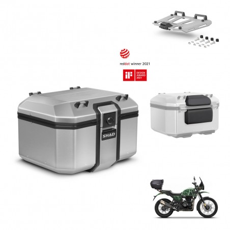 SHAD Baul trasero + soporte montaje parrilla accesorios KIT-448593