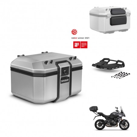 SHAD Baul trasero + soporte montaje parrilla accesorios KIT-448619