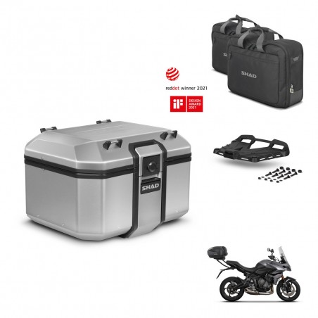 SHAD Baul trasero + soporte montaje parrilla accesorios KIT-448620