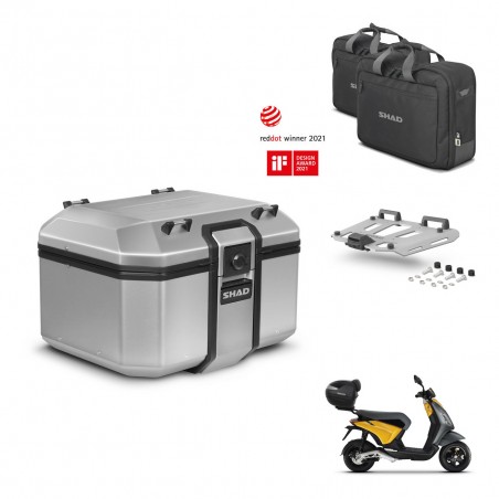 SHAD Baul trasero + soporte montaje parrilla accesorios KIT-448638