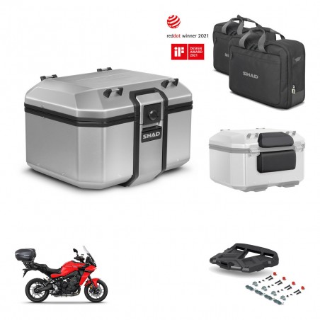 SHAD Baul trasero + soporte montaje parrilla accesorios KIT-448668