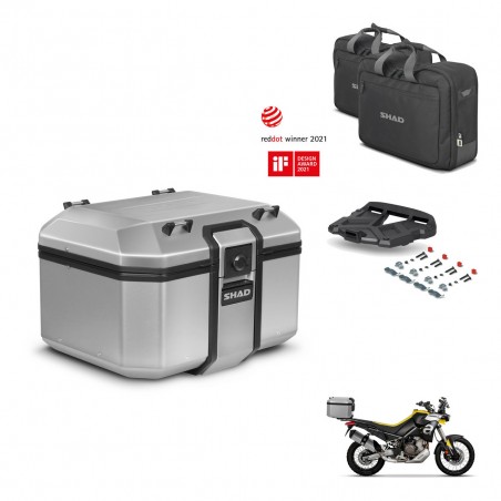 SHAD Baul trasero + soporte montaje parrilla accesorios KIT-448689