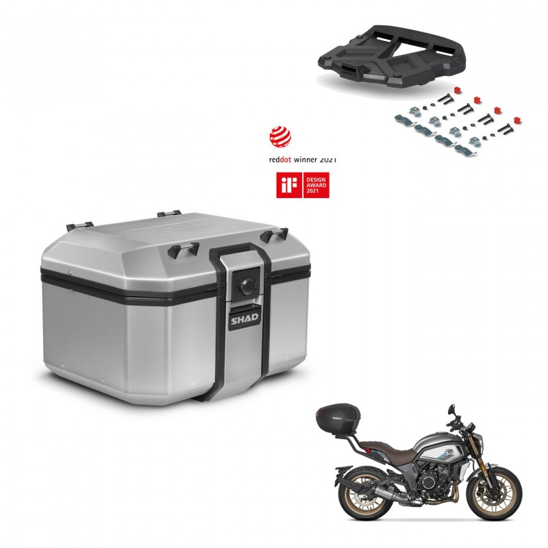 SHAD Rear trunk + mounting bracket grill KIT-448702