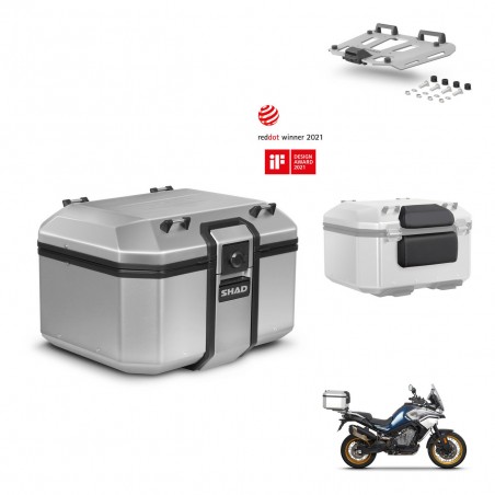 SHAD Baul trasero + soporte montaje parrilla accesorios KIT-448714