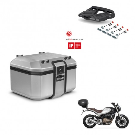 SHAD Baul trasero + soporte montaje parrilla KIT-448757