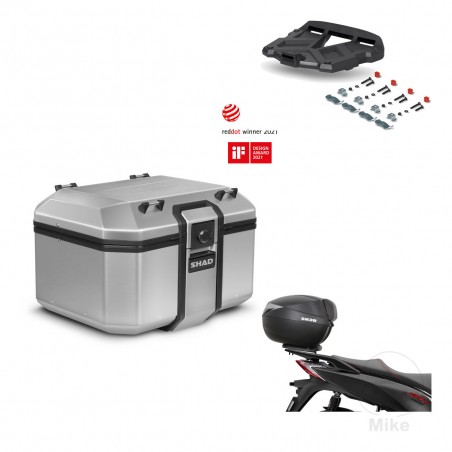 SHAD Rear trunk + mounting bracket grill KIT-448845