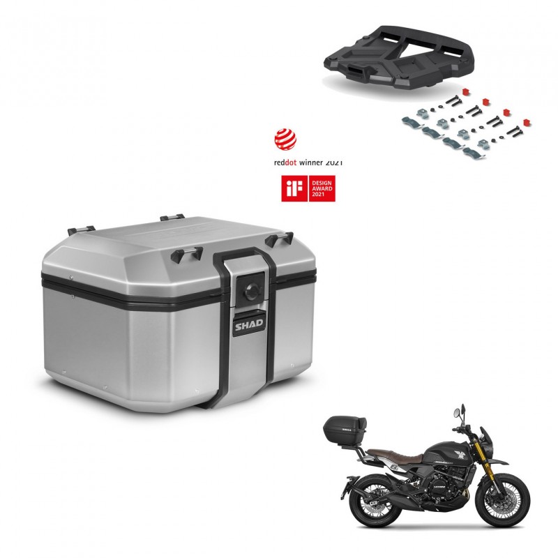SHAD Rear trunk + mounting bracket grill KIT-448889