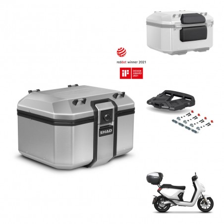 SHAD Baul trasero + soporte montaje parrilla accesorios KIT-448919