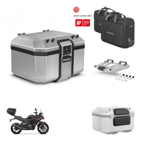 SHAD Baul trasero + soporte montaje parrilla accesorios KIT-448936