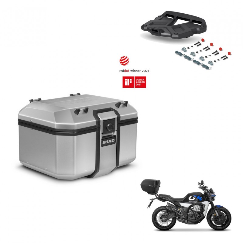 SHAD Rear trunk + mounting bracket grill KIT-448955