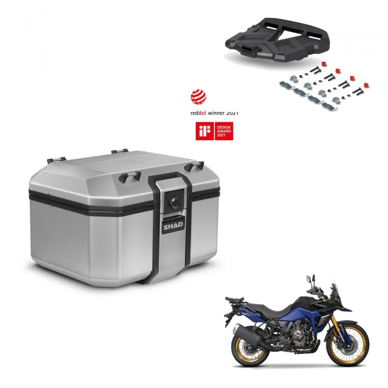 SHAD Rear trunk + mounting bracket grill KIT-448966