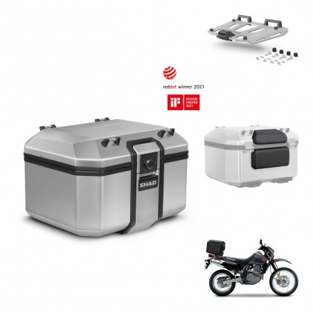 SHAD Baul trasero + soporte montaje parrilla accesorios KIT-449044