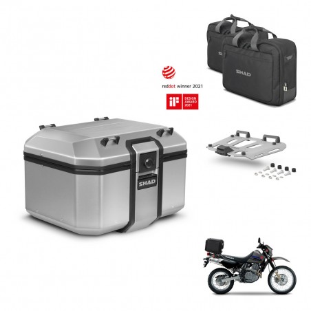 SHAD Baul trasero + soporte montaje parrilla accesorios KIT-449045