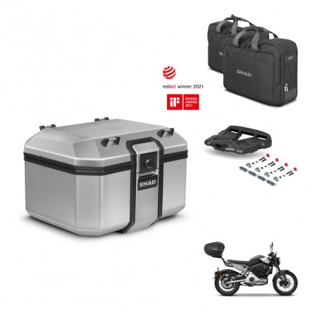 SHAD Baul trasero + soporte montaje parrilla accesorios KIT-449063