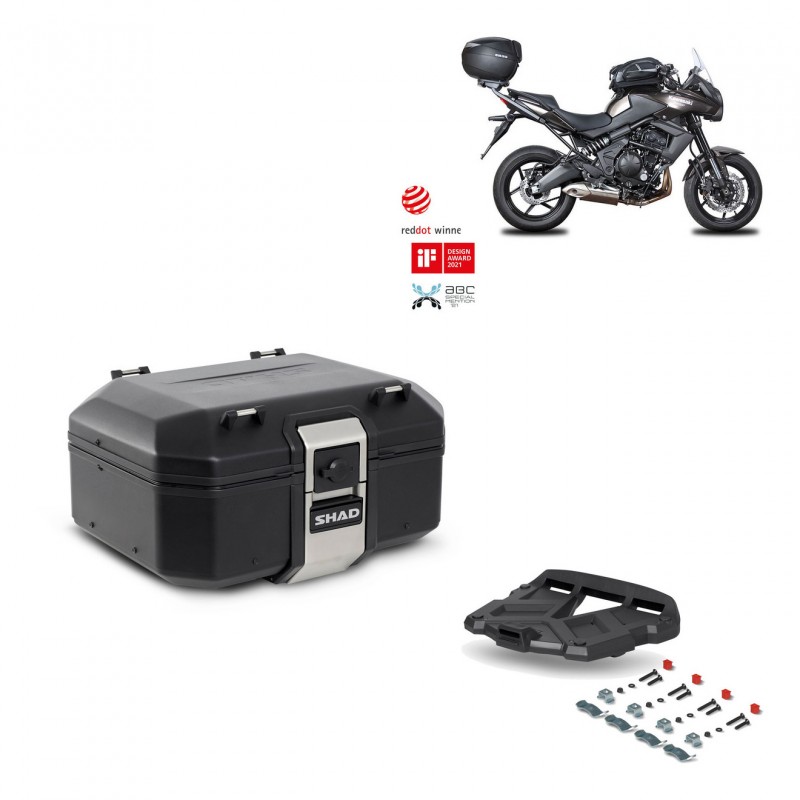 SHAD Rear trunk + grill mounting bracket TR37 TERRA BLACK EDITION KIT-449114