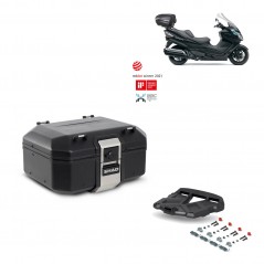 SHAD Rear trunk + grill mounting bracket TR37 TERRA BLACK EDITION KIT-449138